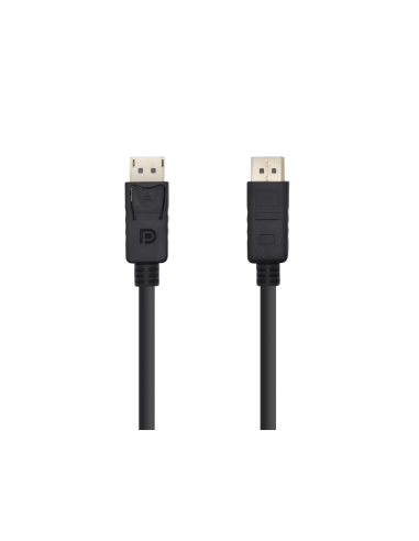 AISENS Cable Displayport V1.2 4K@60HZ, DP/M-DP/M, Negro, 10m
