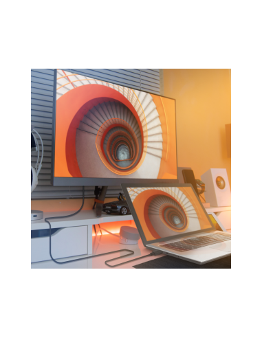 AISENS Cable DISPLAYPORT V1.2 CCS 4K@60Hz, DP/M-DP/M, Negro, 1.0m