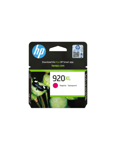 HP Cartucho de tinta original 920XL de alta capacidad magenta