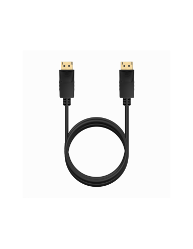 AISENS Cable DISPLAYPORT V1.2 CCS 4K@60Hz, DP/M-DP/M, Negro, 1.5m