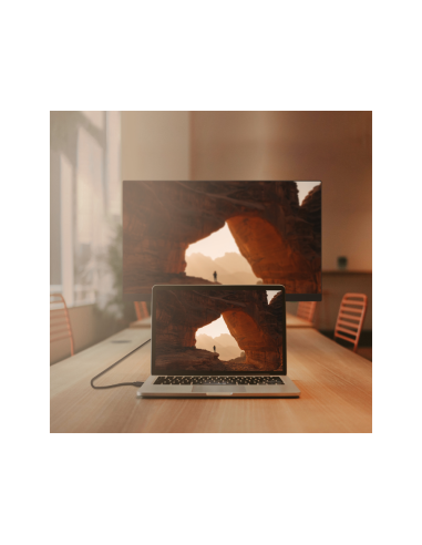 AISENS Cable DISPLAYPORT V1.2 CCS 4K@60Hz, DP/M-DP/M, Negro, 2.0m