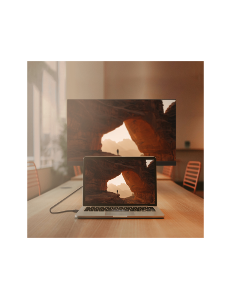 AISENS Cable DISPLAYPORT V1.2 CCS 4K@60Hz, DP/M-DP/M, Negro, 2.0m