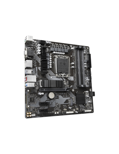 GIGABYTE B760M DS3H DDR4 Placa base - Soporta CPUs Intel Core de 14ª generación, VRM digital de 6+2+1 fases, hasta 5333MHz DDR4 