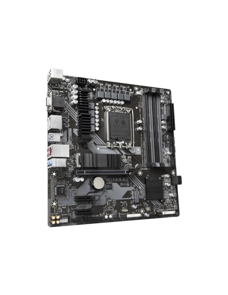 GIGABYTE B760M DS3H DDR4 Placa base - Soporta CPUs Intel Core de 14ª generación, VRM digital de 6+2+1 fases, hasta 5333MHz DDR4 