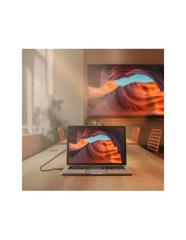 AISENS Cable DISPLAYPORT V1.2 CCS 4K@60Hz, DP/M-DP/M, Negro, 3.0m