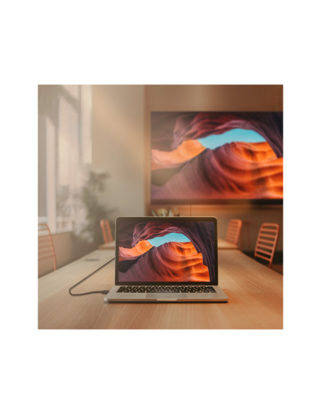 AISENS Cable DISPLAYPORT V1.2 CCS 4K@60Hz, DP/M-DP/M, Negro, 3.0m