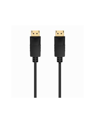 AISENS Cable DISPLAYPORT V1.2 CCS 4K@60Hz, DP/M-DP/M, Negro, 5.0m