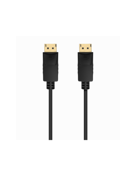 AISENS Cable DISPLAYPORT V1.2 CCS 4K@60Hz, DP/M-DP/M, Negro, 5.0m