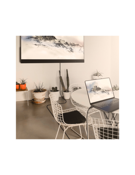 AISENS Cable DISPLAYPORT V1.2 CCS 4K@60Hz, DP/M-DP/M, Negro, 5.0m