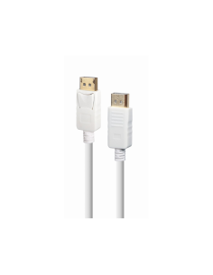 Gembird CC-DP2-6-W cable DisplayPort 1,8 m Blanco