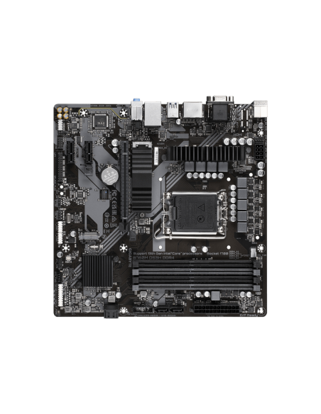 GIGABYTE B760M DS3H DDR4 Placa base - Soporta CPUs Intel Core de 14ª generación, VRM digital de 6+2+1 fases, hasta 5333MHz DDR4 