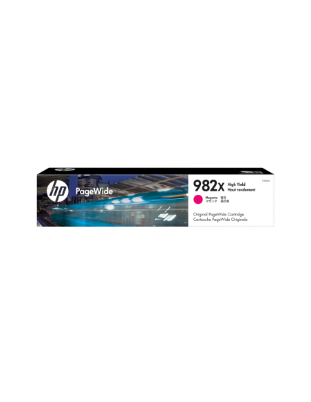 HP Cartucho PageWide 982X Original de alta capacidad magenta