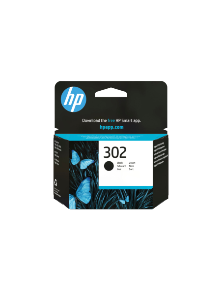 HP Cartucho de tinta original 302 negro