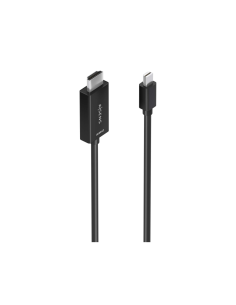 AISENS A125-0888 adaptador de cable de vídeo 2 m Mini DisplayPort HDMI tipo A (Estándar)