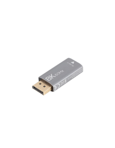 Lanberg AD-DP-HD-03 adaptador de cable de vídeo 0 m DisplayPort HDMI Plata