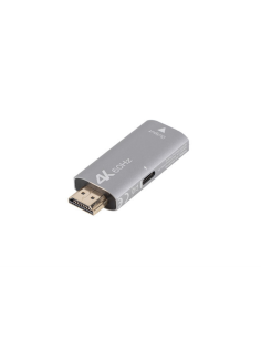 Lanberg AD-HD-DP-01 adaptador de cable de vídeo 0 m HDMI tipo A (Estándar) DisplayPort Plata