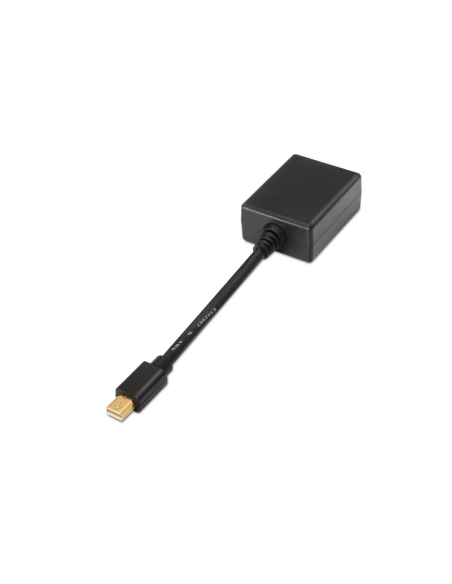 AISENS A125-0135 adaptador de cable de vídeo 0,15 m Mini DisplayPort VGA Negro