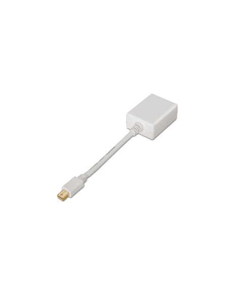 AISENS A125-0136 adaptador de cable de vídeo 0,15 m Mini DisplayPort VGA Blanco
