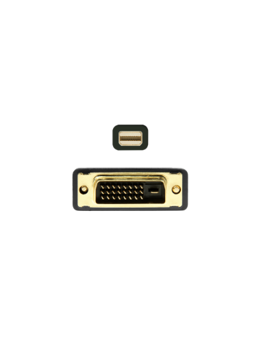 AISENS A125-0363 adaptador de cable de vídeo 2 m Mini DisplayPort DVI Negro