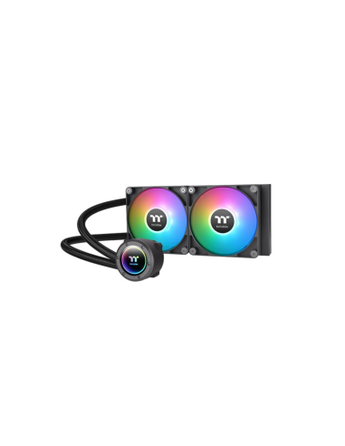 Thermaltake TT TH240 ARGB Procesador Sistema de refrigeración líquida todo en uno 12 cm Negro 1 pieza(s)