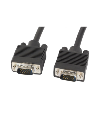 Lanberg CA-VGAC-10CC-0030-B cable VGA 3 m VGA (D-Sub) Negro
