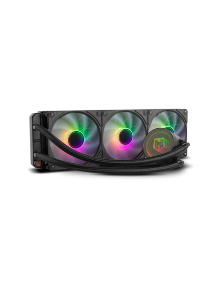 NOX Hummer H-360 ARGB Procesador Sistema de refrigeración líquida todo en uno 12 cm Negro 1 pieza(s)