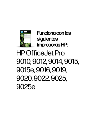 HP Paquete de 4 cartuchos de tinta Original 963 negro/cian/magenta/amarillo