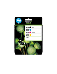 HP Paquete de 4 cartuchos de tinta Original 903 negro/cian/magenta/amarillo
