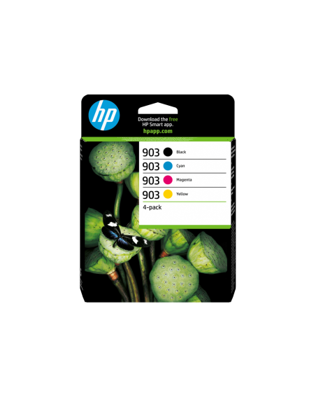 HP Paquete de 4 cartuchos de tinta Original 903 negro/cian/magenta/amarillo