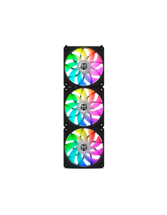 Sharkoon RGB SHARK Lights Carcasa del ordenador Ventilador 12 cm Negro