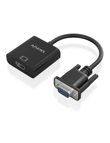 AISENS A115-0873 adaptador de cable de vídeo 0,2 m HDMI + 3.5mm + Micro-USB Type-B VGA (D-Sub)