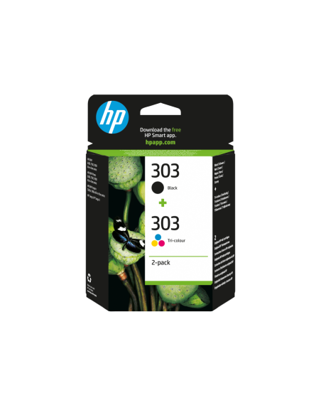 HP Paquete de 2 cartuchos de tinta Original 303 negro/tricolor