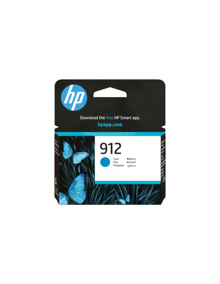 HP Cartucho de tinta Original 912 cian