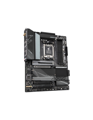 GIGABYTE X670 AORUS ELITE AX Placa base - Compatible con AMD Ryzen 9000 Series CPUs, 16+2+2 Phases Digital VRM, up to 8000MHz DD