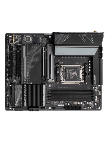 GIGABYTE X670 AORUS ELITE AX Placa base - Compatible con AMD Ryzen 9000 Series CPUs, 16+2+2 Phases Digital VRM, up to 8000MHz DD