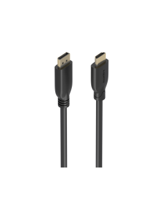 AISENS A125-0920 adaptador de cable de vídeo 5 m DisplayPort HDMI Negro