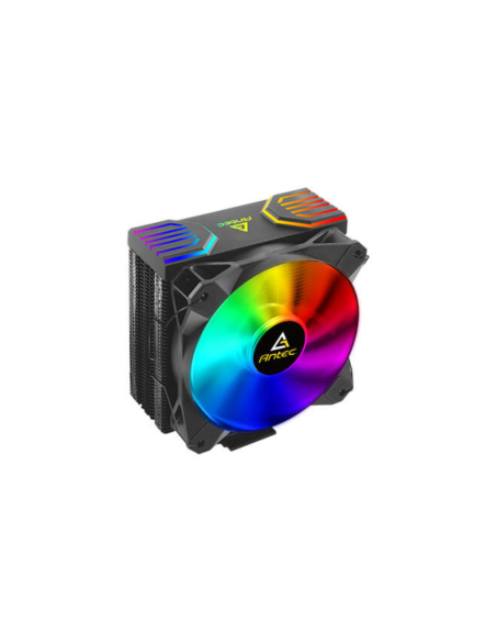 Antec FrigusAir 400 ARGB Conjunto de chips Refrigerador de aire 12 cm Negro 1 pieza(s)