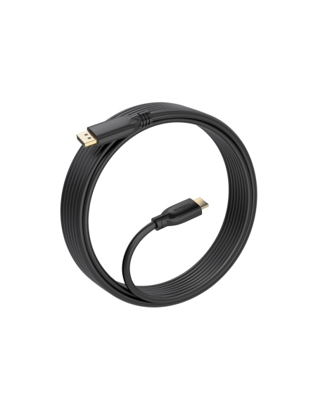 AISENS A125-0920 adaptador de cable de vídeo 5 m DisplayPort HDMI Negro