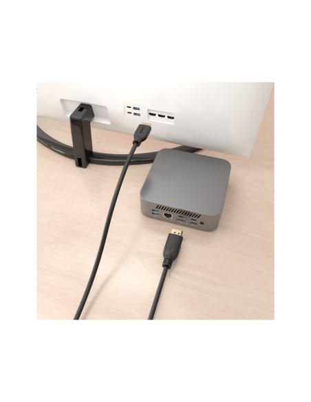 AISENS A125-0920 adaptador de cable de vídeo 5 m DisplayPort HDMI Negro