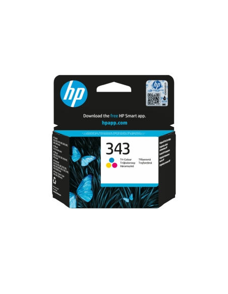 HP Cartucho de tinta original 343 Tri-color