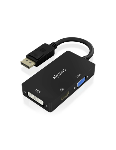 AISENS A125-0861 adaptador de cable de vídeo 0,15 m VGA + HDMI + DVI