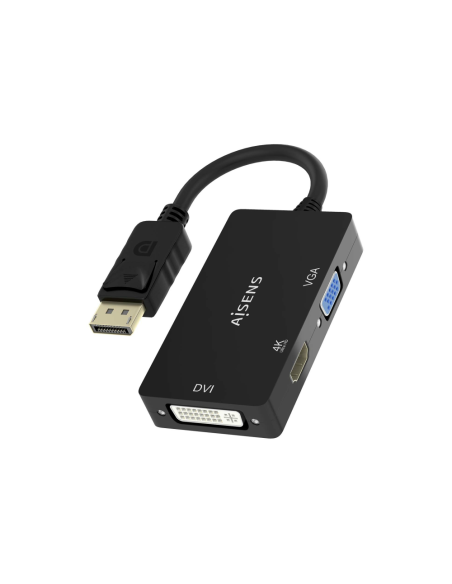 AISENS A125-0861 adaptador de cable de vídeo 0,15 m VGA + HDMI + DVI