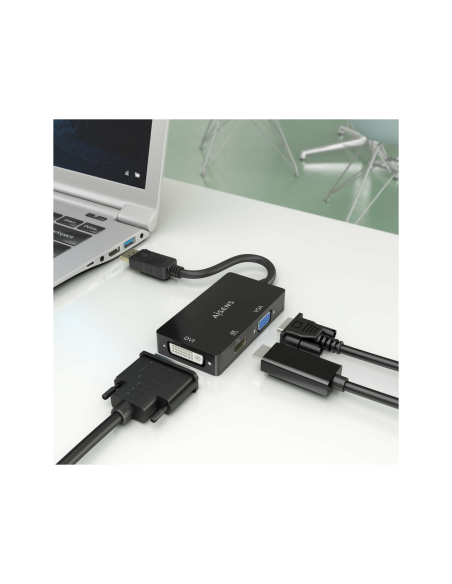 AISENS A125-0861 adaptador de cable de vídeo 0,15 m VGA + HDMI + DVI