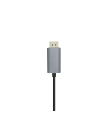 AISENS Cable conversor USB-C a Displayport 4K@60HZ, USB-C/M-DP/M, Negro, 1.8m