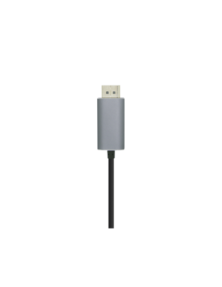 AISENS Cable conversor USB-C a Displayport 4K@60HZ, USB-C/M-DP/M, Negro, 0.8m