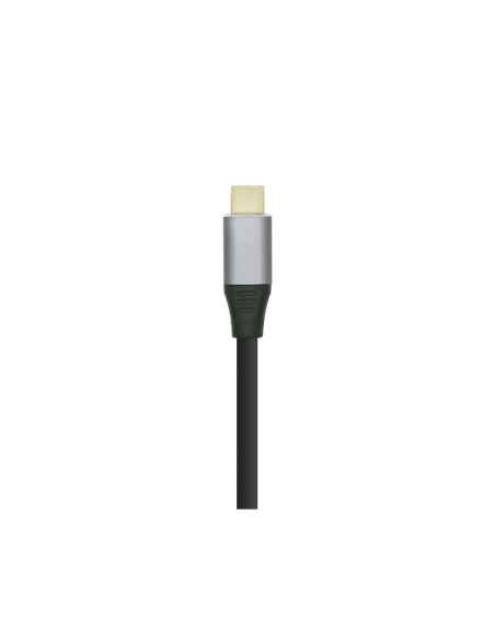 AISENS Cable conversor USB-C a HDMI 4K@60HZ, USB-C/M-HDMI/M, Negro, 0.8m