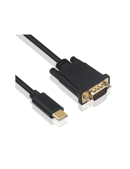 Ewent EC1052 adaptador de cable de vídeo 1,8 m USB Tipo C VGA (D-Sub)