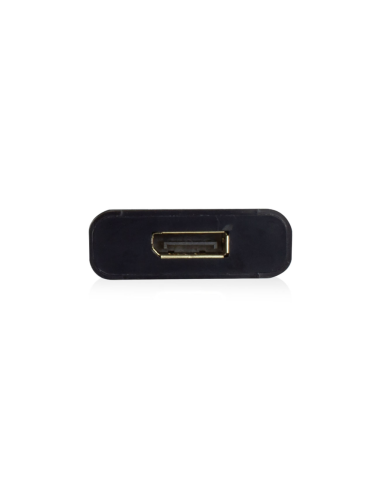 Ewent EW9825 adaptador de cable de vídeo 0,15 m USB Tipo C DisplayPort Negro