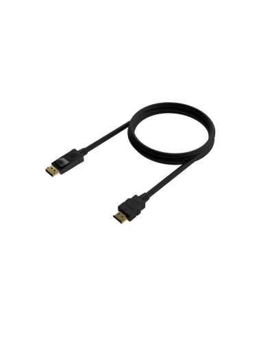 AISENS A125-0551 adaptador de cable de vídeo 1,5 m DisplayPort HDMI tipo A (Estándar) Negro