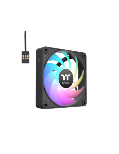 Thermaltake CT120 EX ARGB Carcasa del ordenador Ventilador 12 cm Negro, Blanco 3 pieza(s)